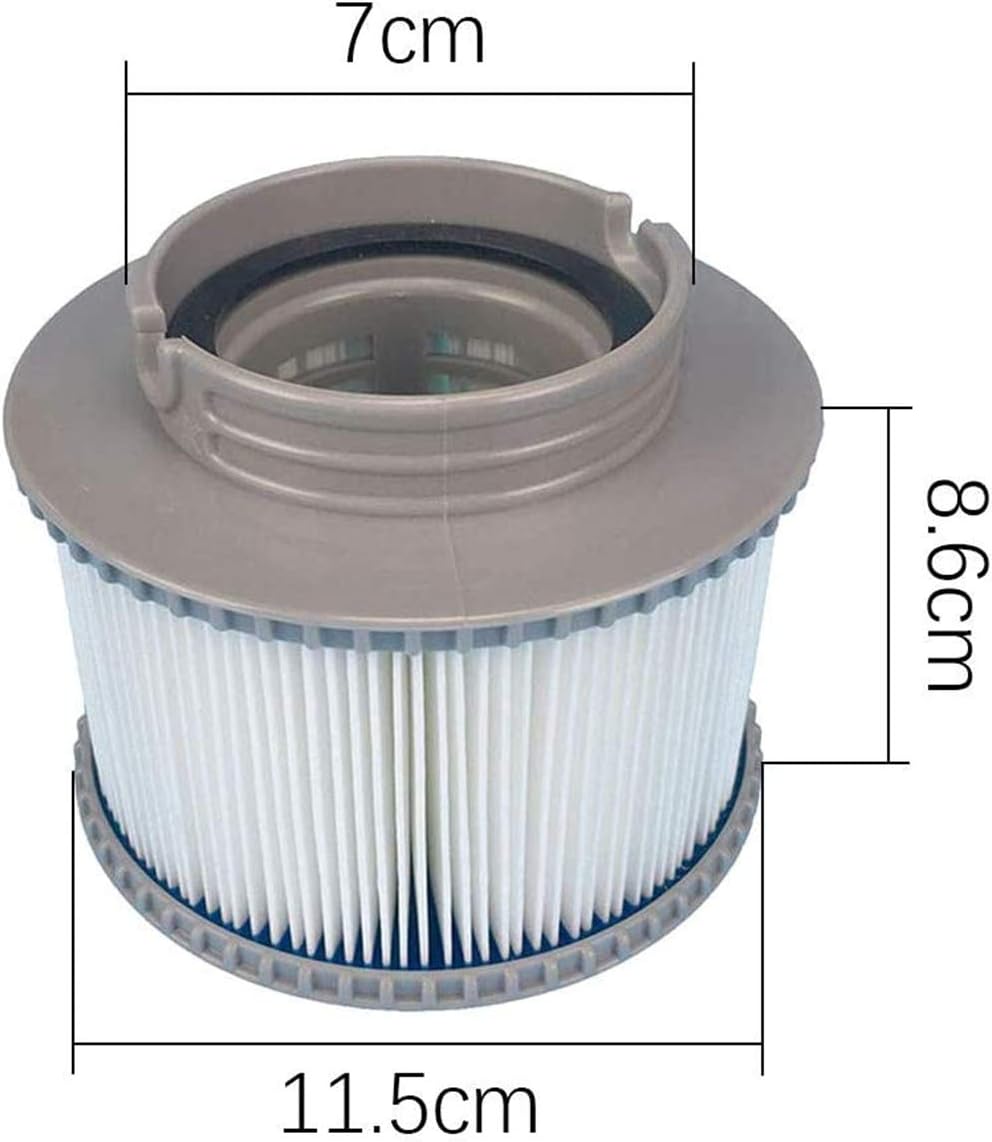 Zestaw 2 filtrów zamiennych do MSPA FD2089, pompa z wkładem filtrującym do wszystkich obecnych modeli spa MSPA