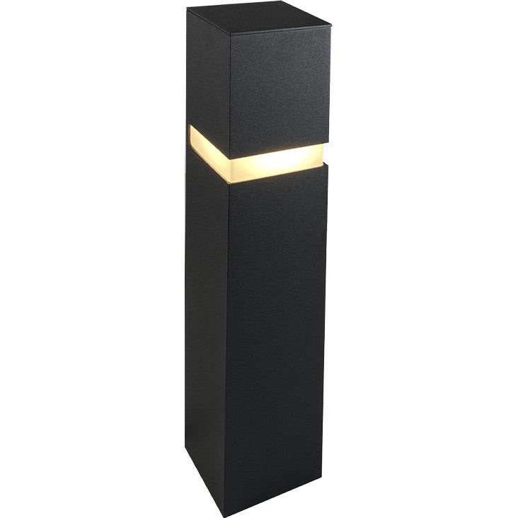 Lampa ogrodowa słupek 40 cm kwadratowy antracytowy 1xE14 8W FUKU 9916 Shilo