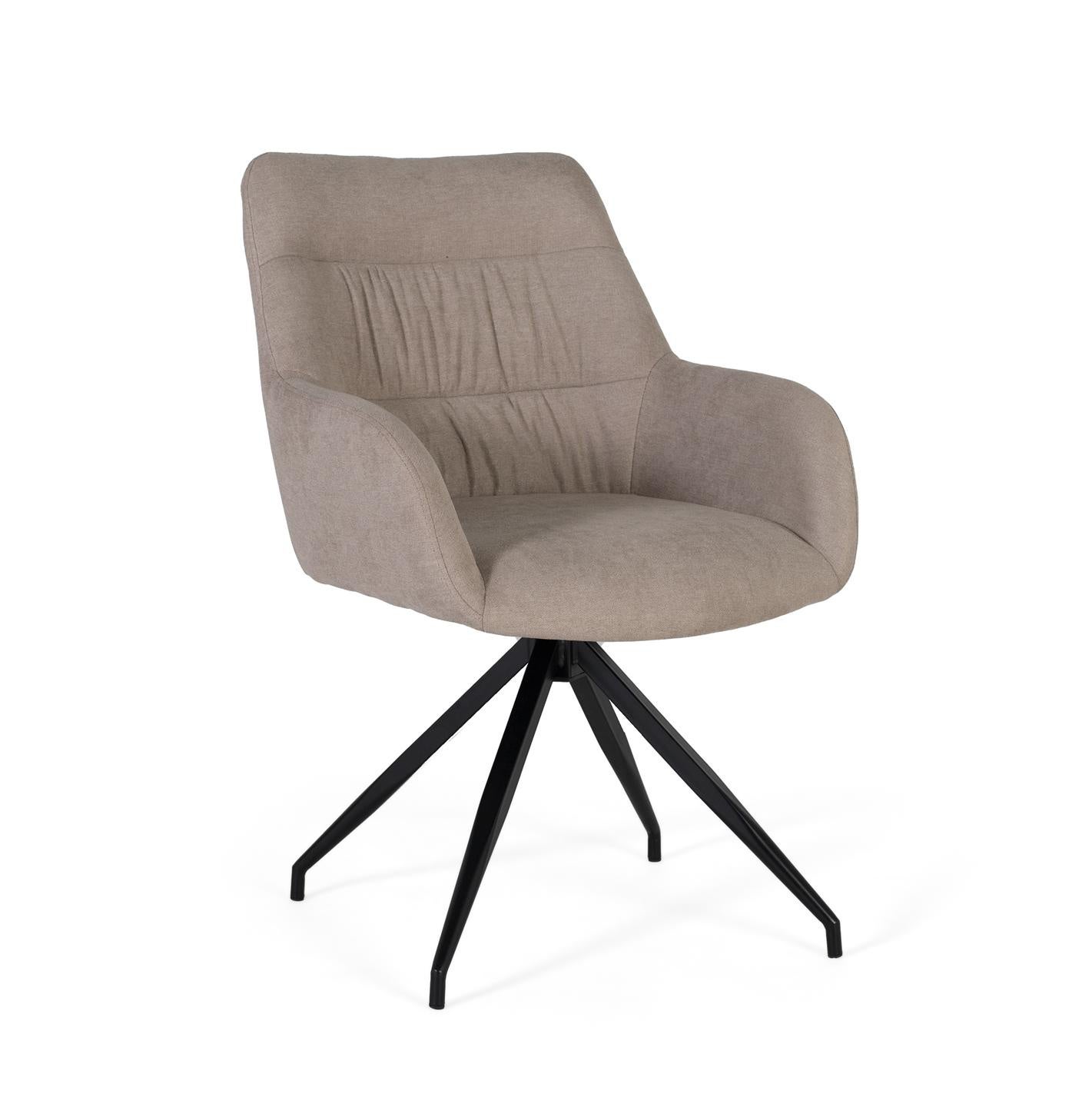 Krzesło materiałowe 58 cm, styl współczesny, 84x58x61 GYC