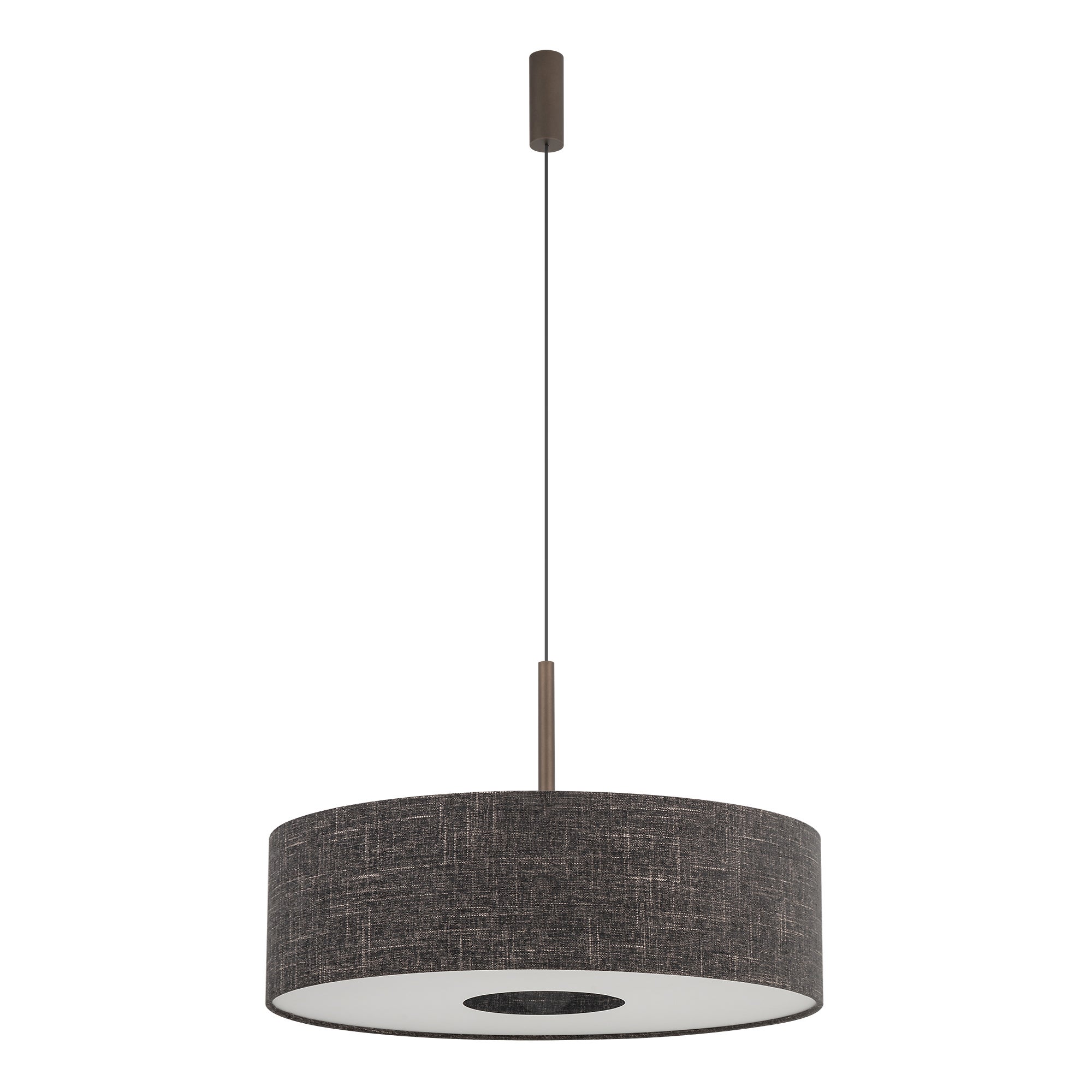 Lampa wisząca Nowodvorski AMARELA L czarny melanż 1xE27 65x130 cm 1 szt.