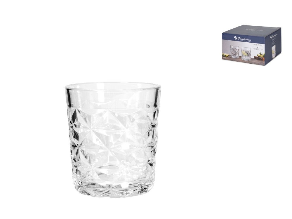 Zestaw 4 przezroczystych kieliszków do wina 30,5 cl