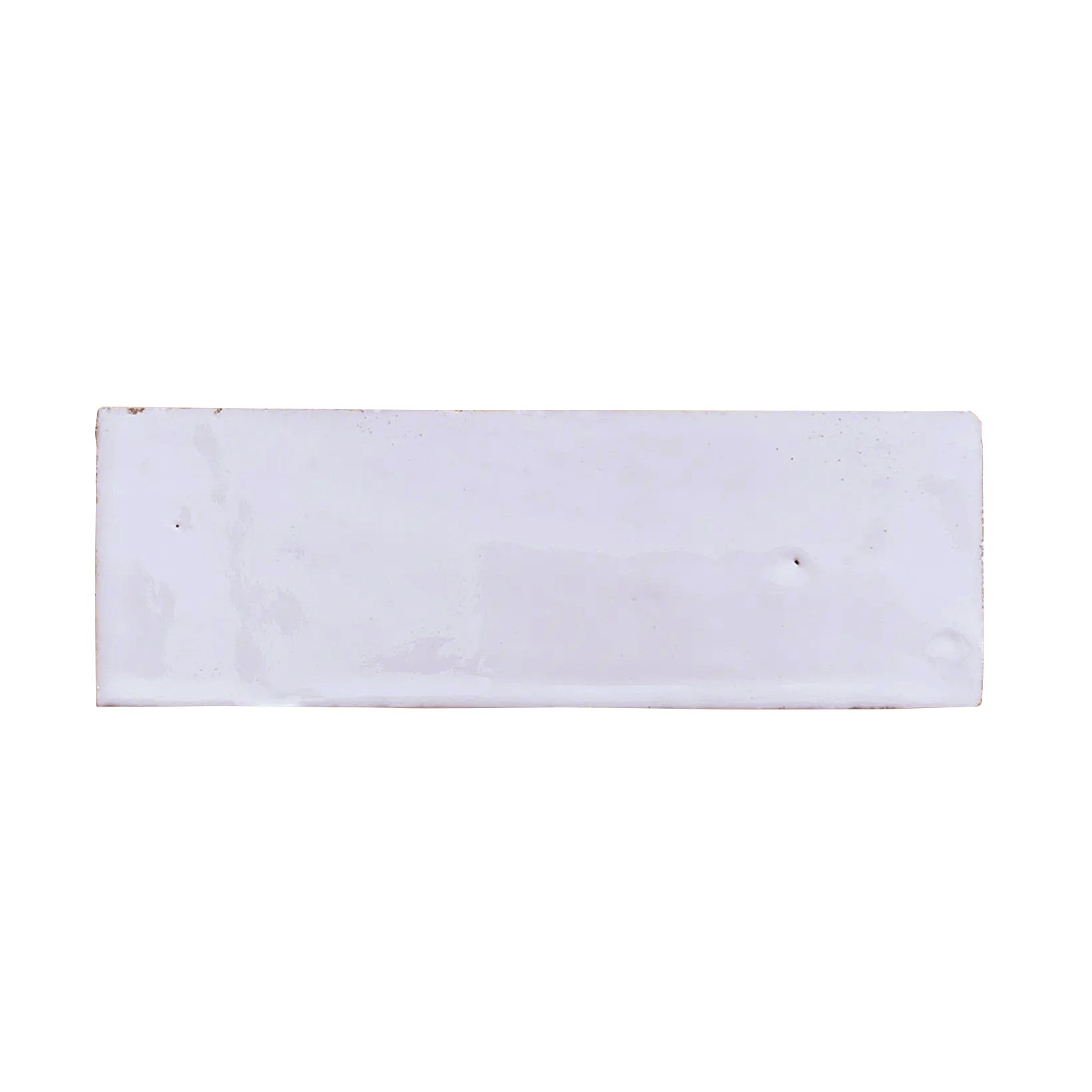 Płytki Zellige bejmat 15×5 cm – marokańskie płytki w kolorze białym – 1 m² – płytki ścienne/podłogowe.