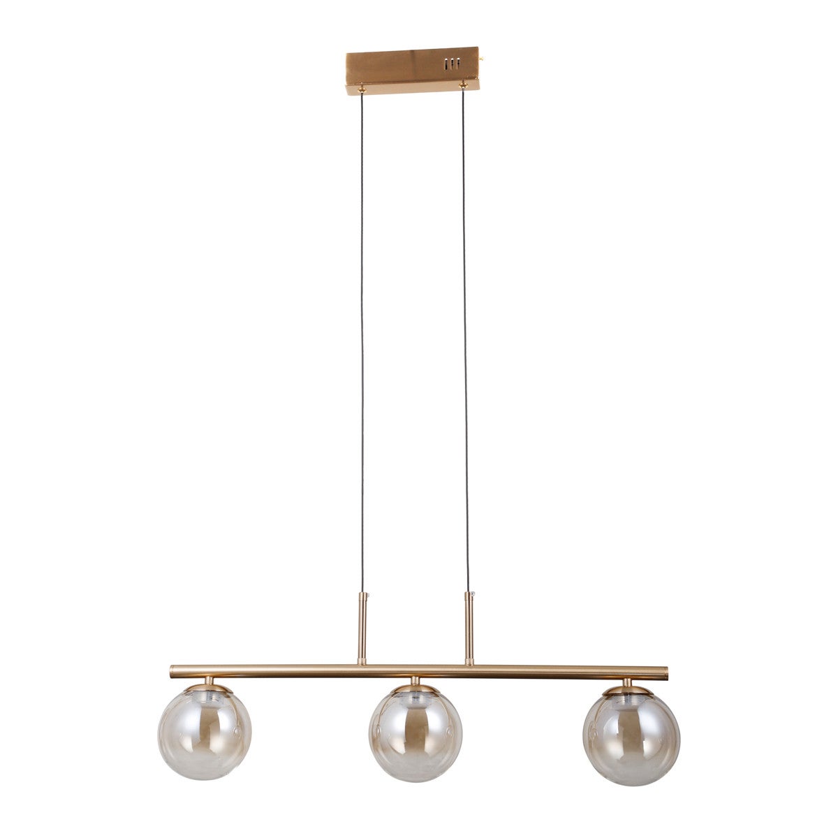 Lampa wisząca VELADA LED 15W Ciepła biel 610lm złota wym: 120 x 71 x 13 cm Italux
