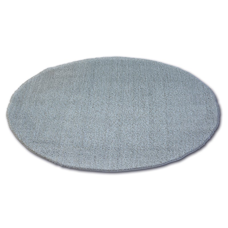 Dywan koło SHAGGY MICRO srebrny koło 120 cm
