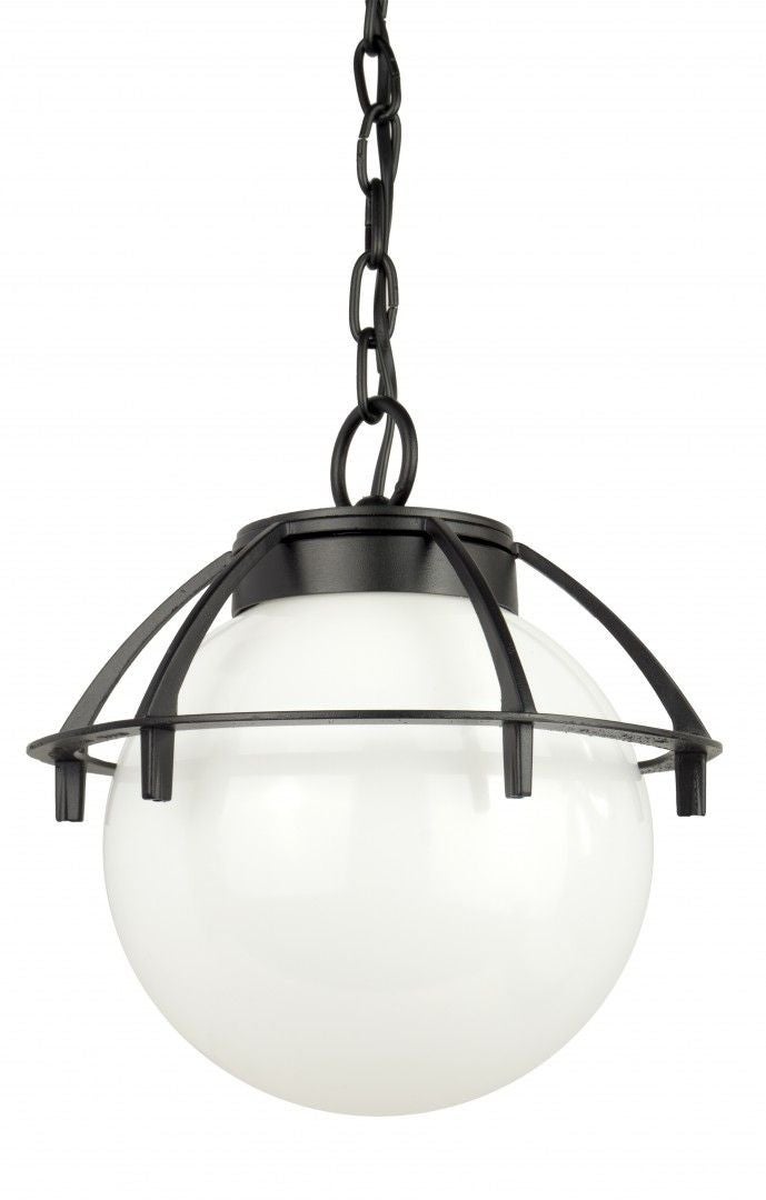 Lampa sufitowa zewnętrzna Kule czarna 1xE27x60W wym: 66 x 25 x 25 cm aluminium SU-MA
