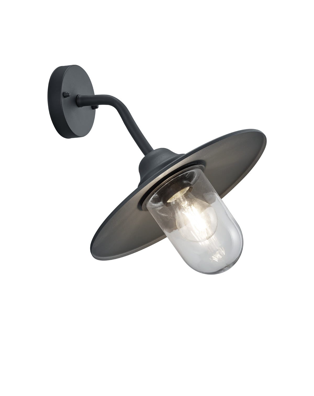 Kinkiet zewnętrzny BRENTA antracyt 1xE27x40W wym:32x30x30cm IP44 Trio