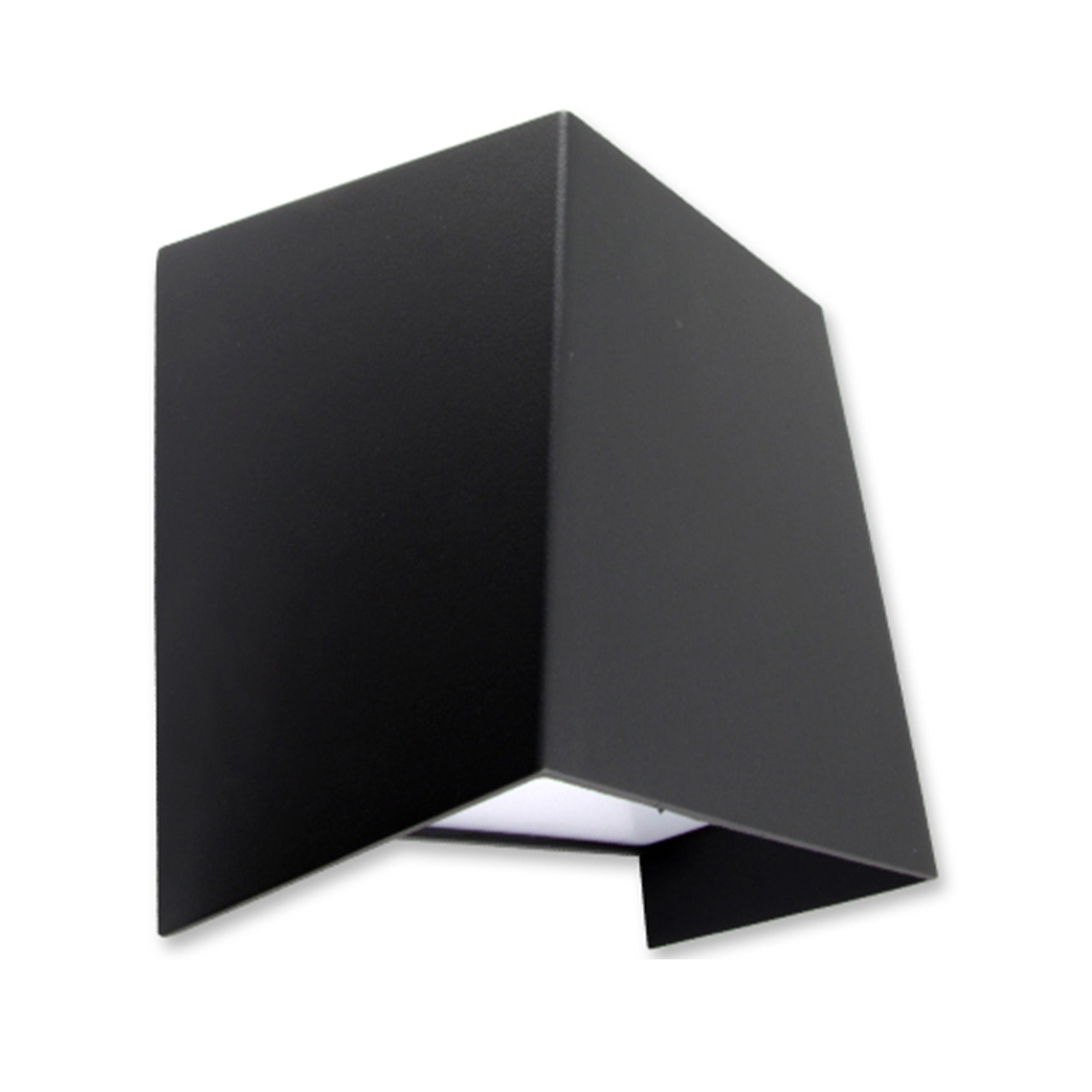 Lampa kinkiet zewnętrzny LED Hugo 4W 15cm IP54 4000K szara oprawa ścienna MasterLED
