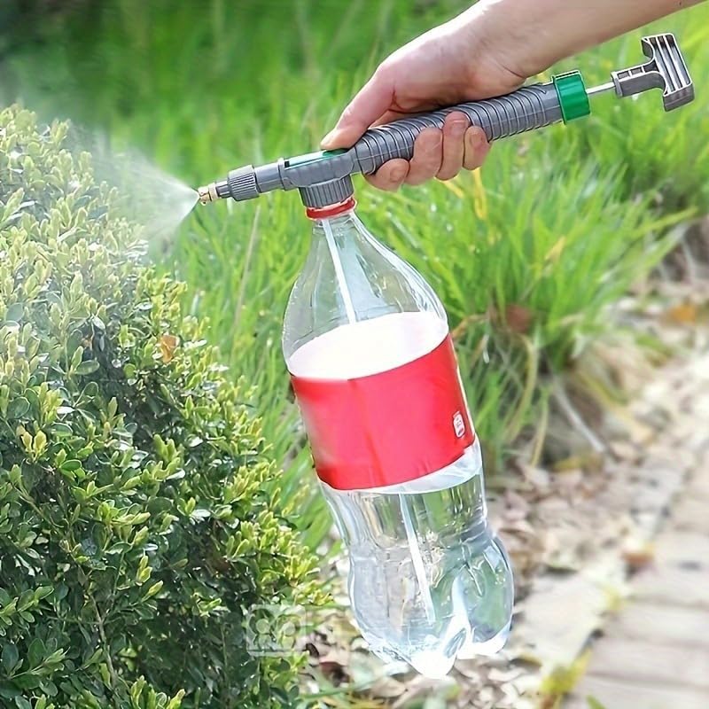Przenośny opryskiwacz z regulowaną dyszą – opryskiwacz pompowy do ogrodów, idealny do podlewania ogrodów i trawników