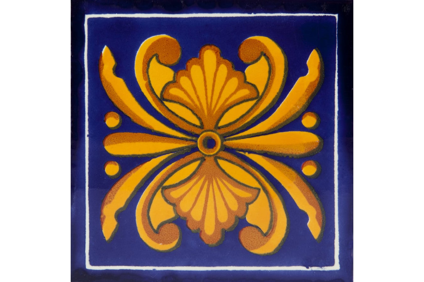 Meksykańskie płytki ceramiczne Ramira – 30 unikalnych dekoracyjnych płytek ściennych z motywami 10,5x10,5 cm do łazienki, prysznica, kuchni