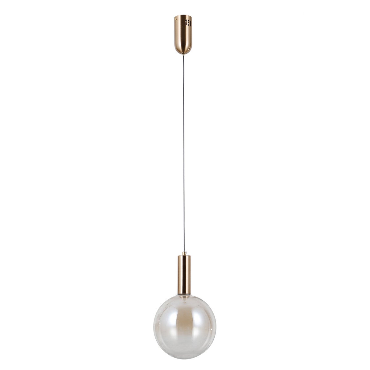 Lampa wisząca STRELA LED 5W Ciepła biel 458lm złota wym: 120 x 20 x 20 cm Italux