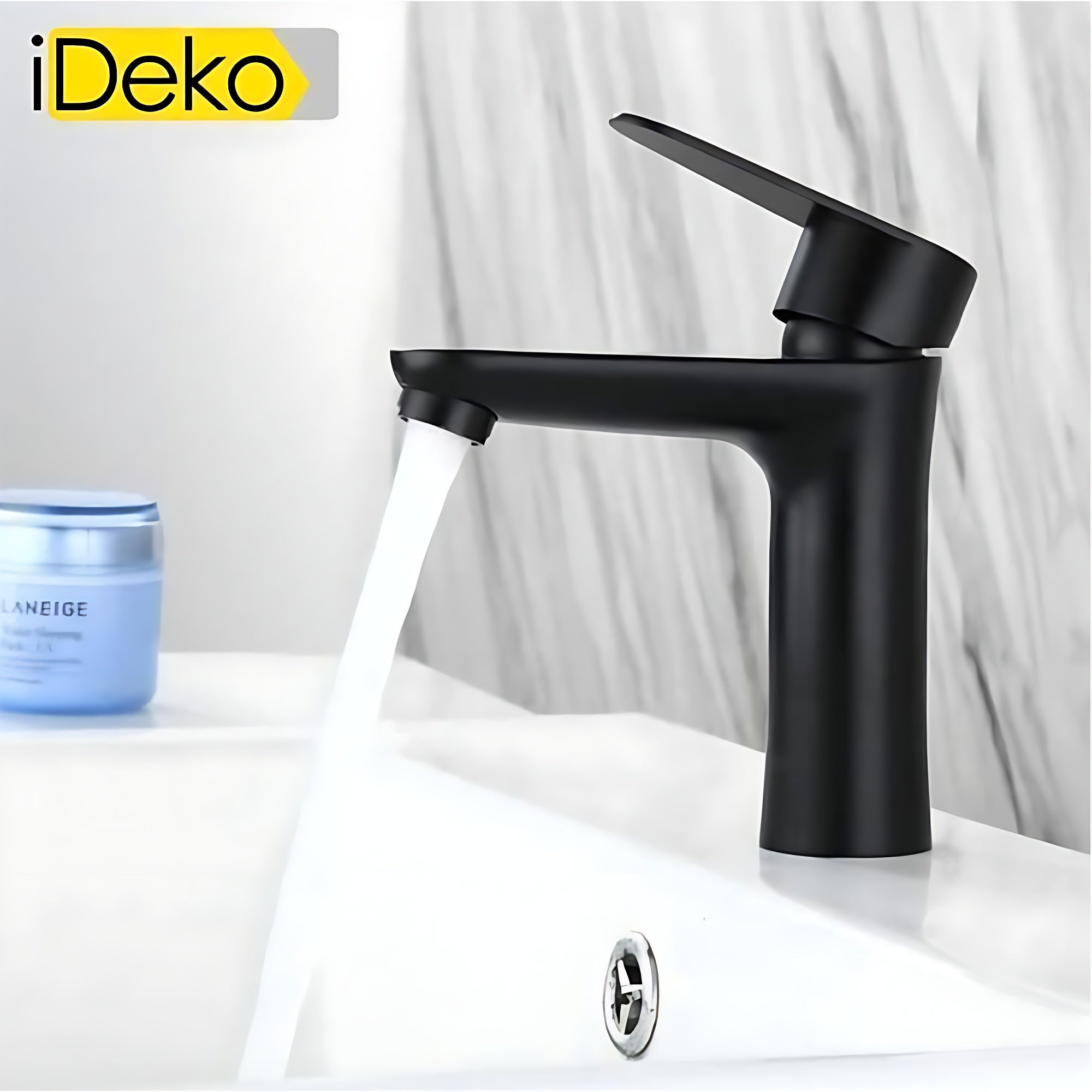 Wysokiej jakości nowoczesna mosiężna ceramiczna bateria umywalkowa do łazienki.