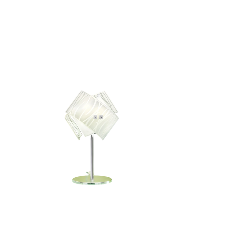 Lampy stołowe Agnese białe 1XE14 max 1X42W IP20 - Nowoczesne kinkiety LED o designie - gniazdo E14