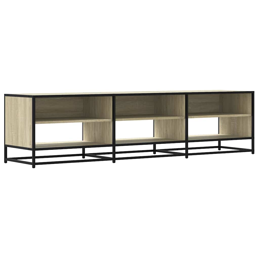 Szafka pod TV, dąb sonoma, 180x40x46 cm materiał drewnopochodny