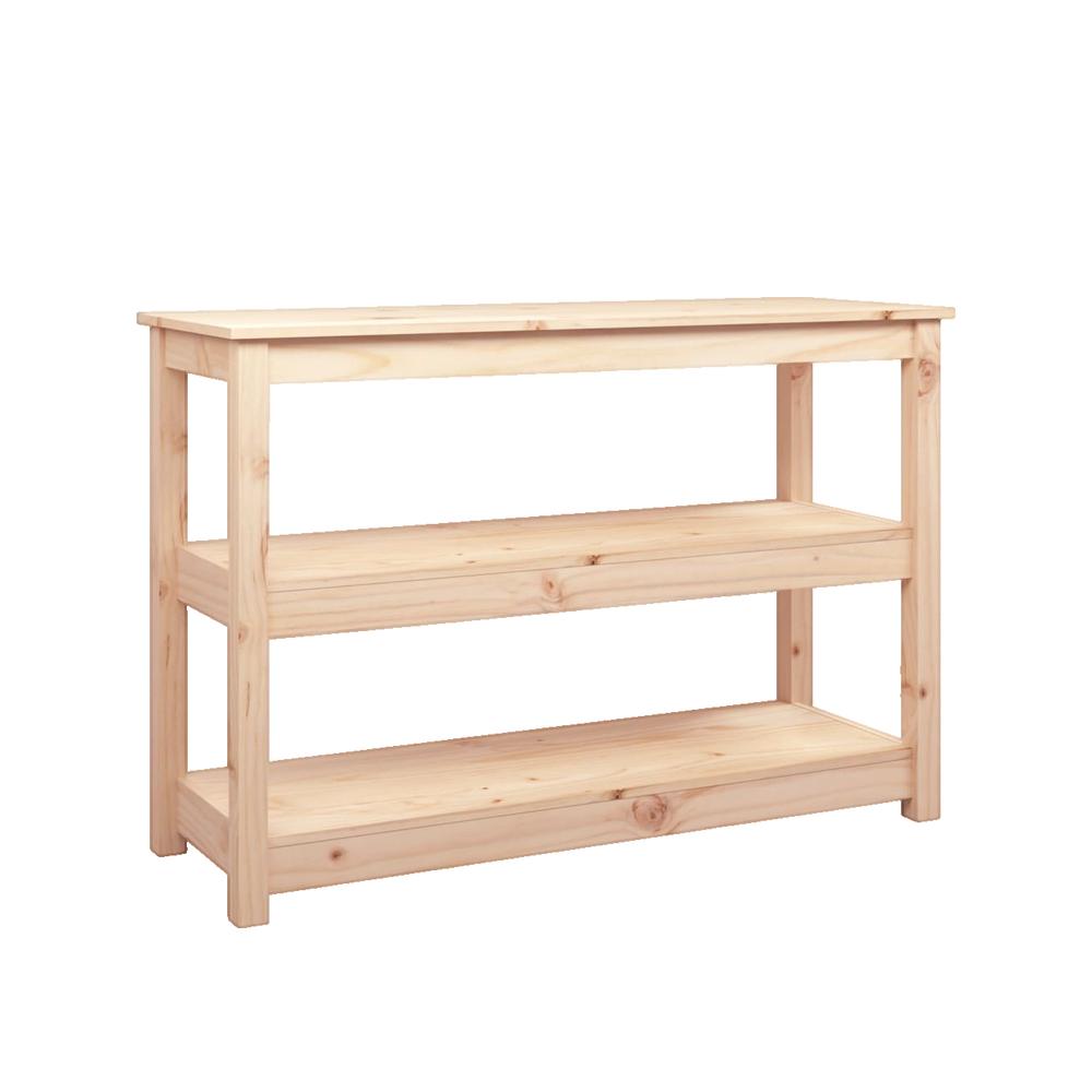 Stolik Konsola vidaXL z Litego Drewna Sosnowego 110x40x74 cm Przestronny