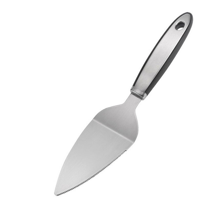 Łopatka do pizzy z metalową rączką - wykonana z ostrej stali nierdzewnej z antypoślizgową rączką, 1 sztuka.