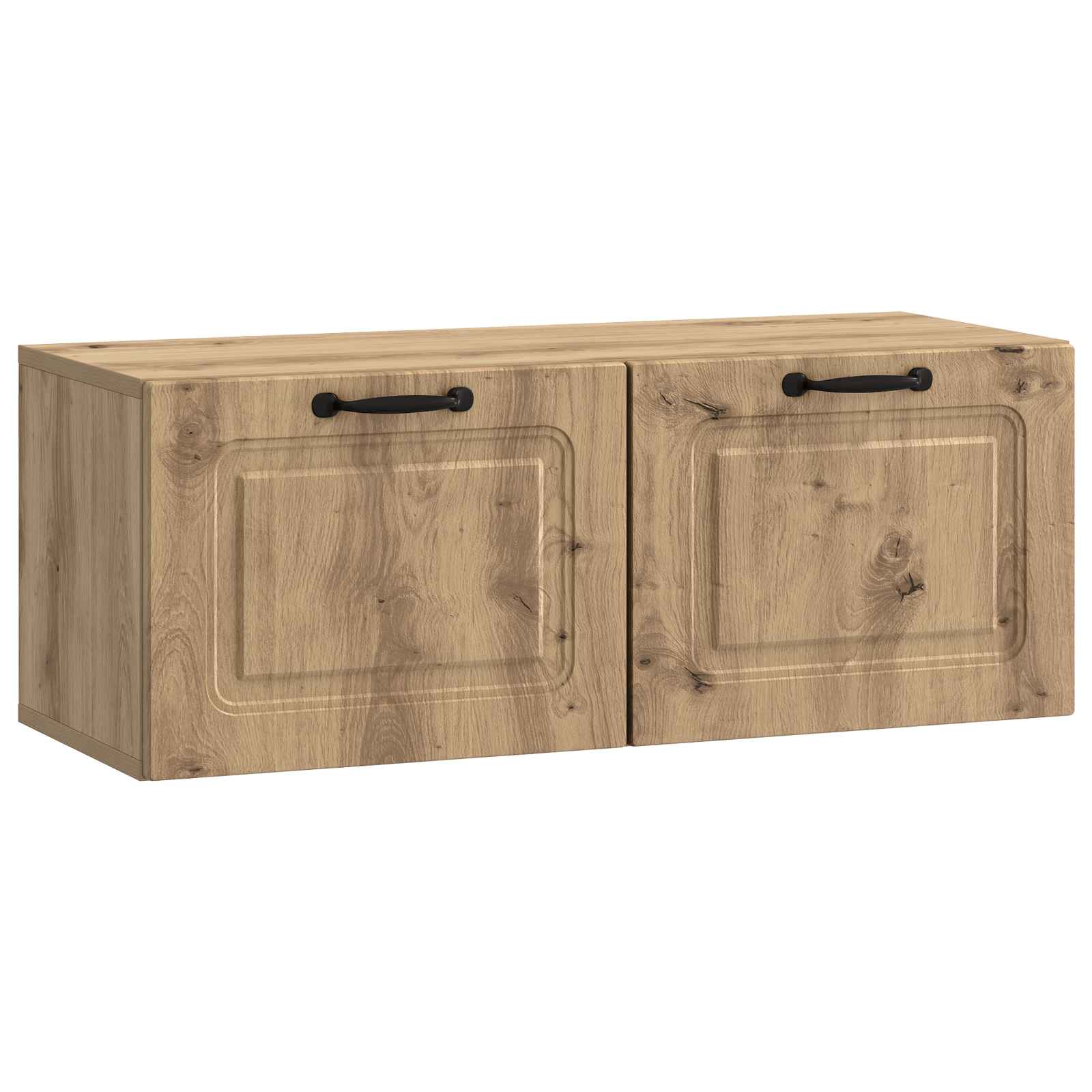 Szafka RTV montowana na ścianie 78,5 x 31 x 30 cm Dąb artisan