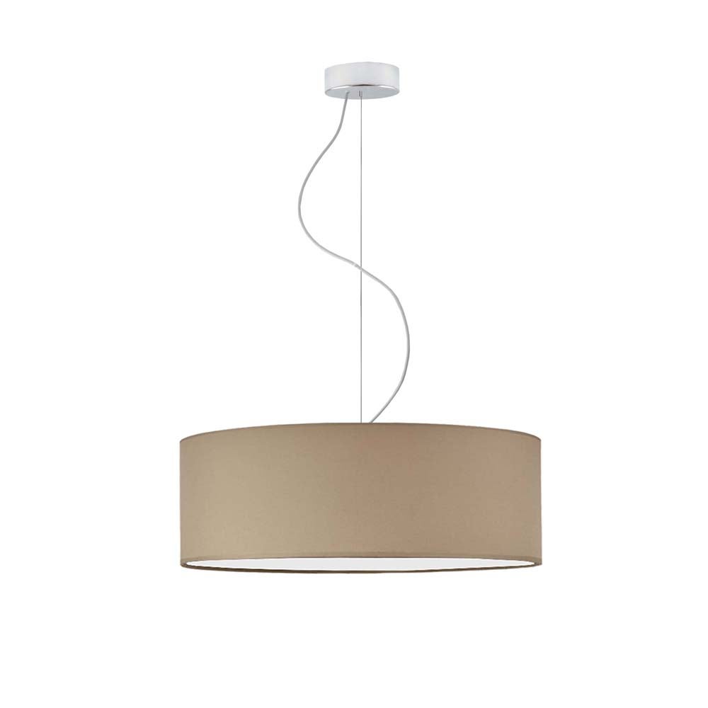 Lampa sufitowa żyrandol lampa wisząca z abażurem walec 50 cm BLUES