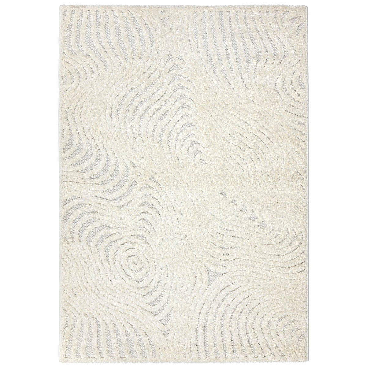 Dywan do salonu 240x340 cm Boho Cora duży geometryczny kremowy
