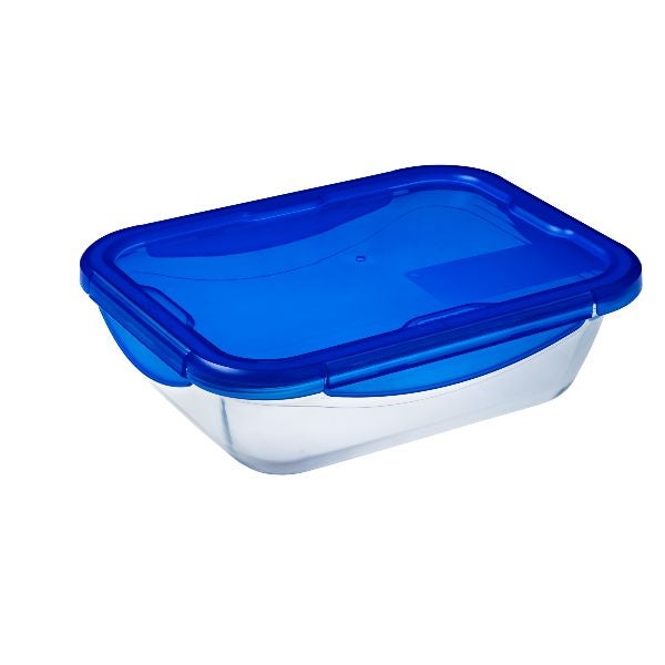 Pojemnik na żywność Pyrex COOK & GO, model 283PG00 7644, hermetyczny, do bezpiecznego transportu żywności