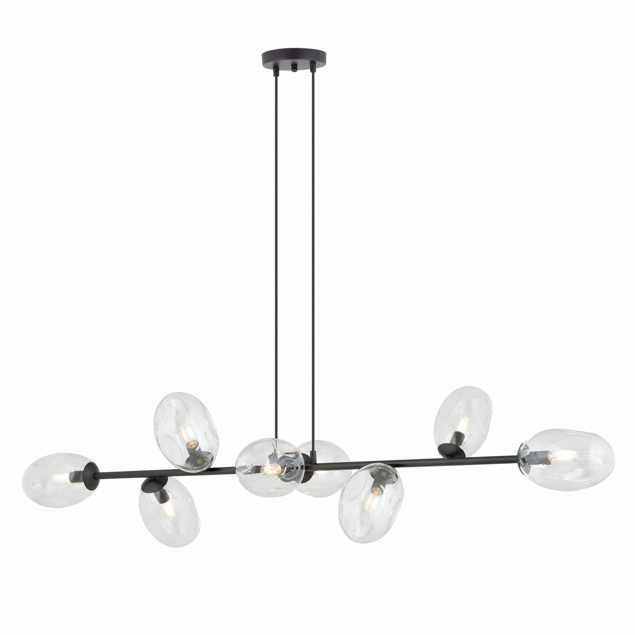 Żyrandol Emibig 8xE14 10W PANDORA 8 przeźroczyste klosze 1262/8