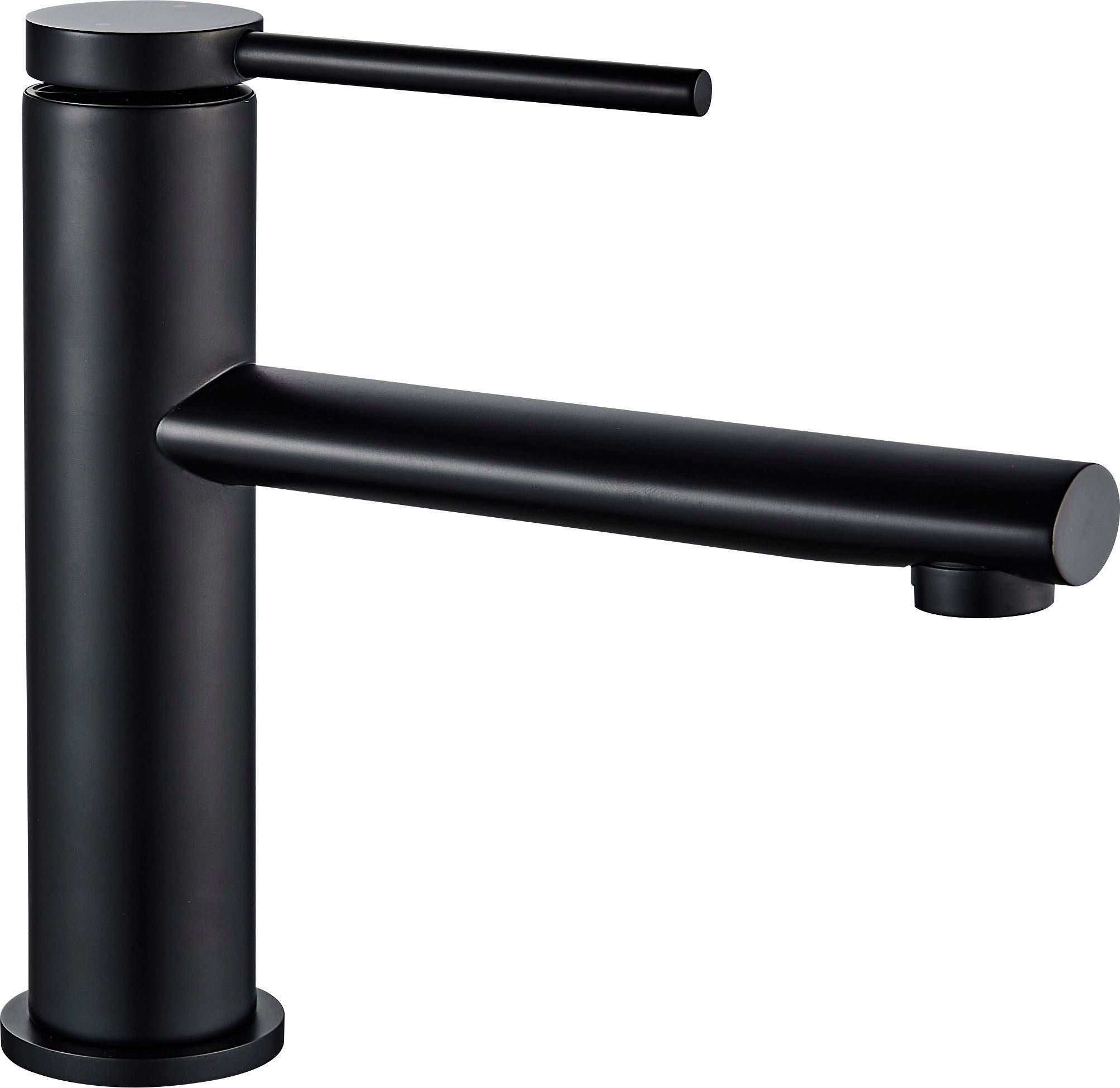 Bateria Umywalkowa REA OVAL Czarna Niska