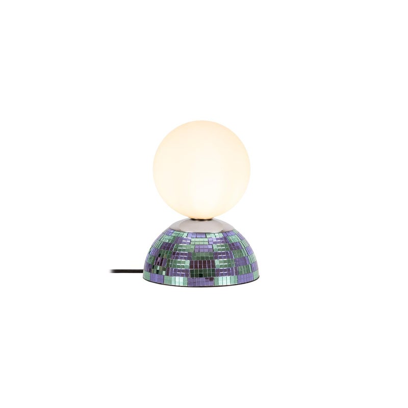 Lampa stołowa GLITZER 1xG9x5W szkło niebiesko-biała wym:18,4x14x14cm IP20 Lucide