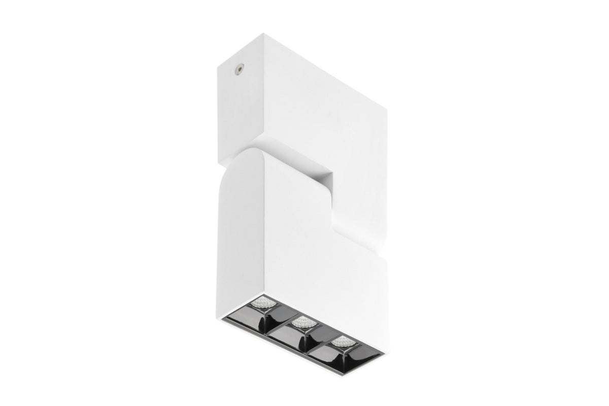 Oprawa sufitowa SIERRA, LED, 8W, 720lm, 4000K, AC220-240V, IP20, 48°, biały - GTV LIGHTING