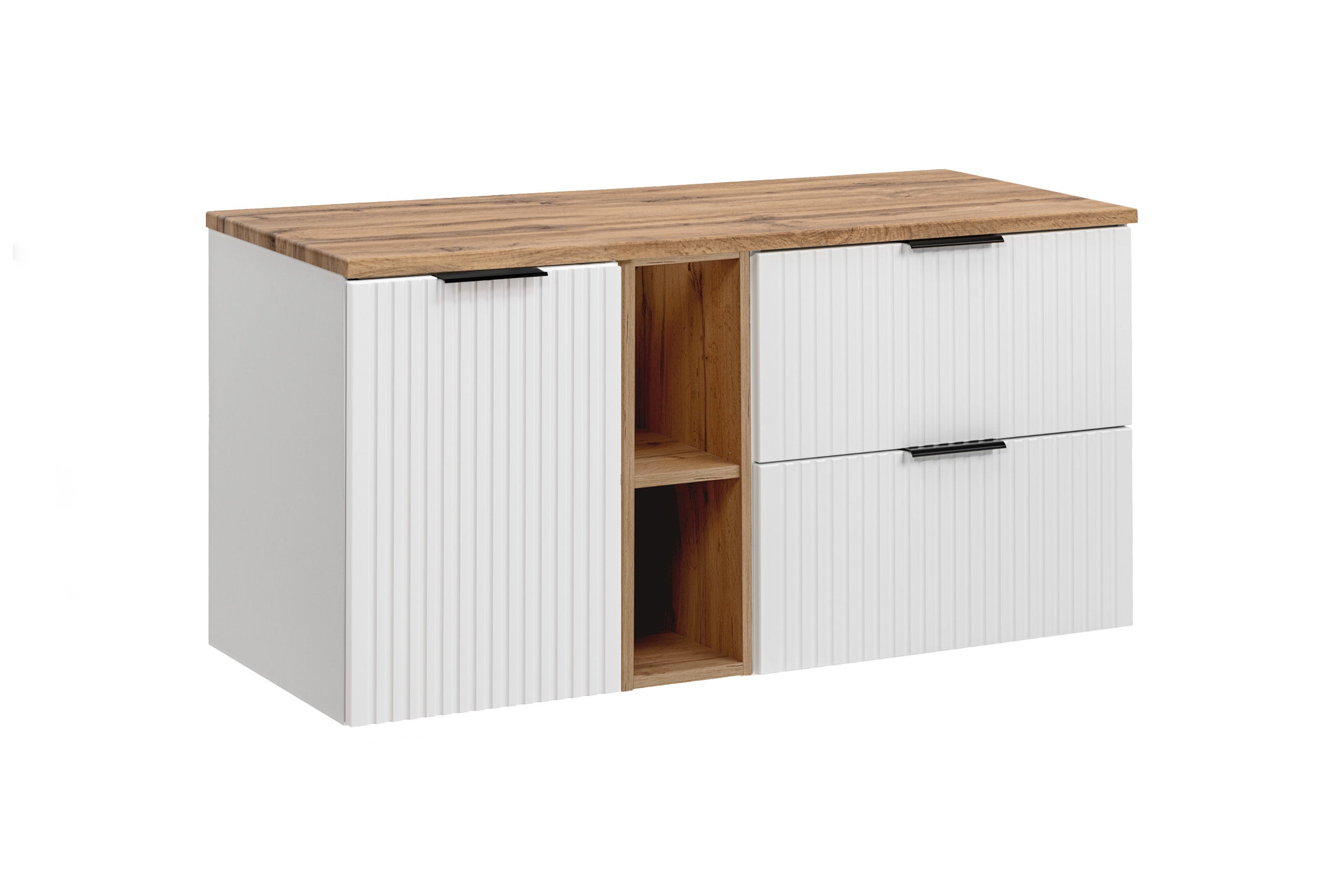 Zestaw mebli łazienkowych 140cm z blatem