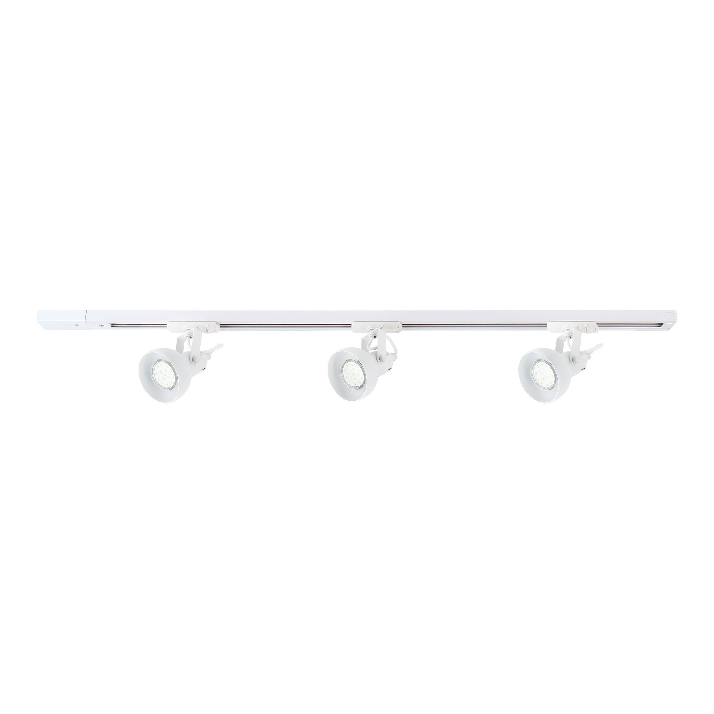 ZESTAW SZYNOWY BIAŁY 3 X TL-005 GU 10