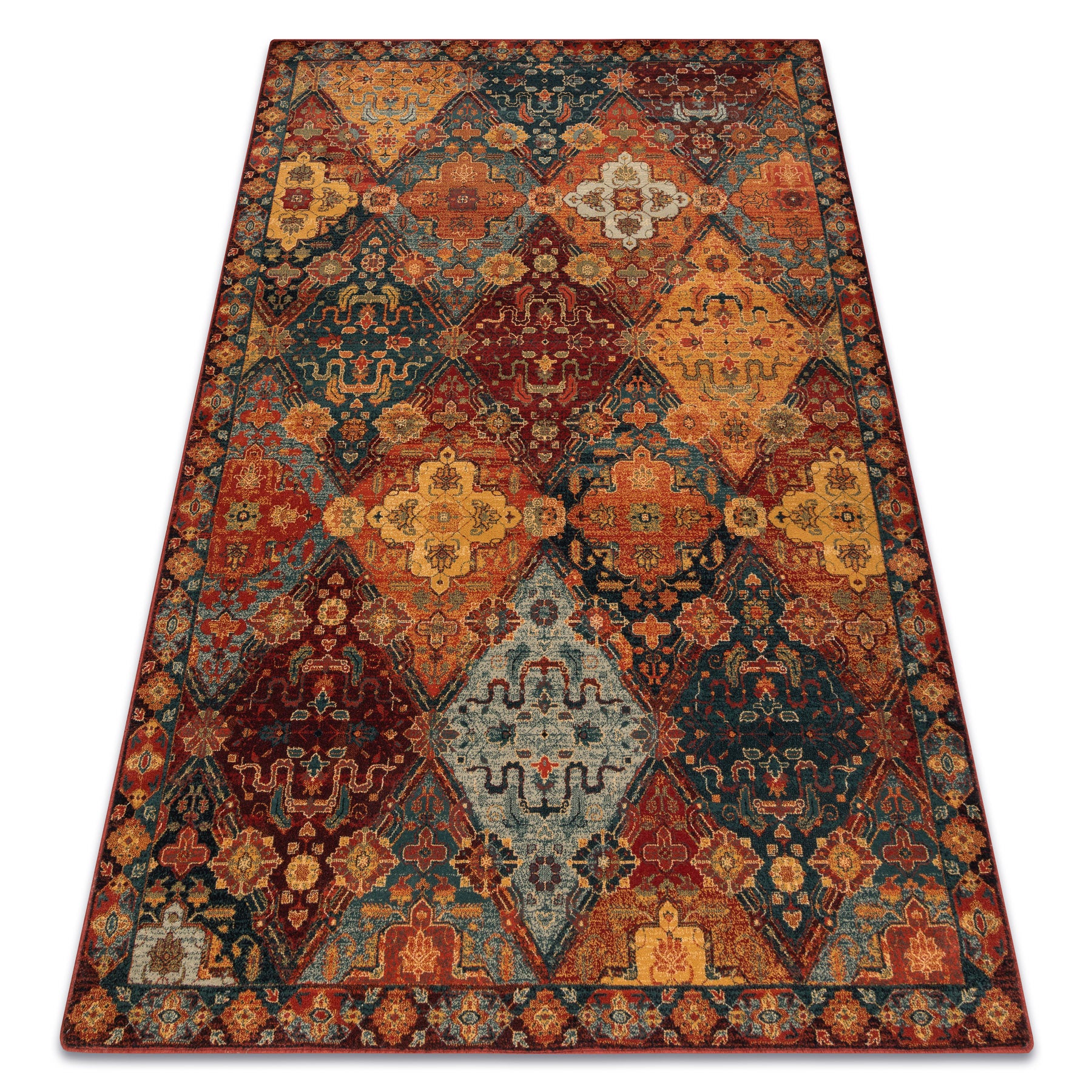 Dywan wełniany OMEGA Torino orientalny - rubin 200x300 cm