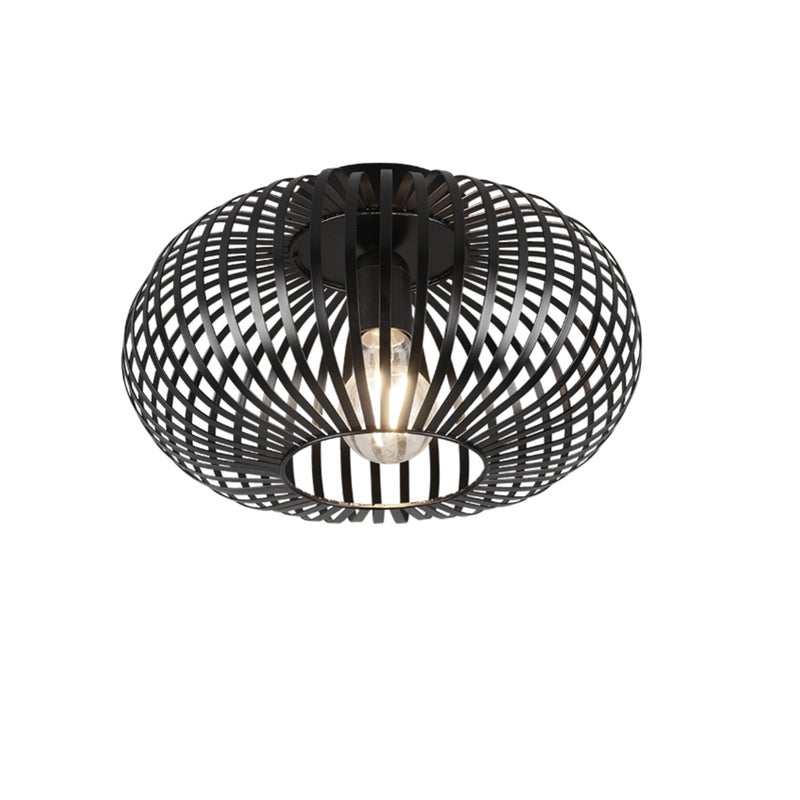 Lampa wisząca JOHANN czarna 1xE27x60W metal wym:18x30x30cm IP20 Trio