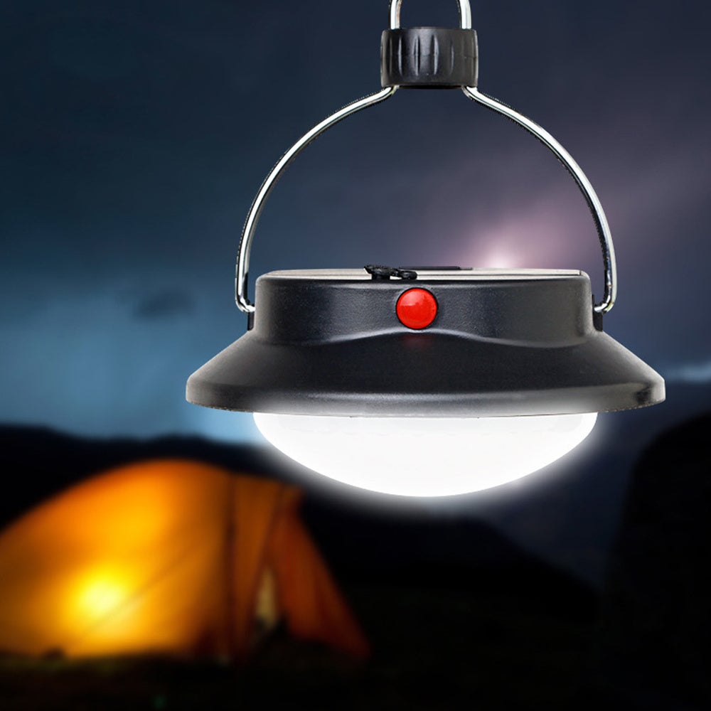 Lampka nocna LED do namiotu kempingowego, lampa kempingowa z 3 trybami oświetlenia, dostawie prądu lub sytuacje awaryjne-białe światło