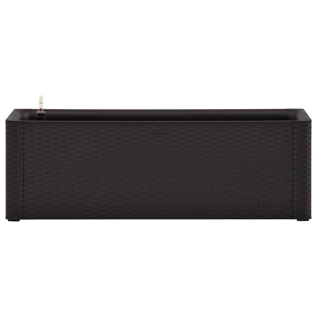 Podwyższona donica z systemem podlewania, antracyt, 100x43x33cm