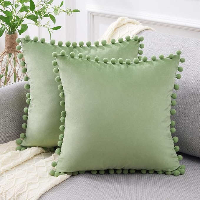 Dekoracyjna poszewka na poduszkę 40x40 cm na sofę, do salonu, sypialni, domu – zestaw 2 elementów – Poszewki na poduszki do dekoracji wnętrz
