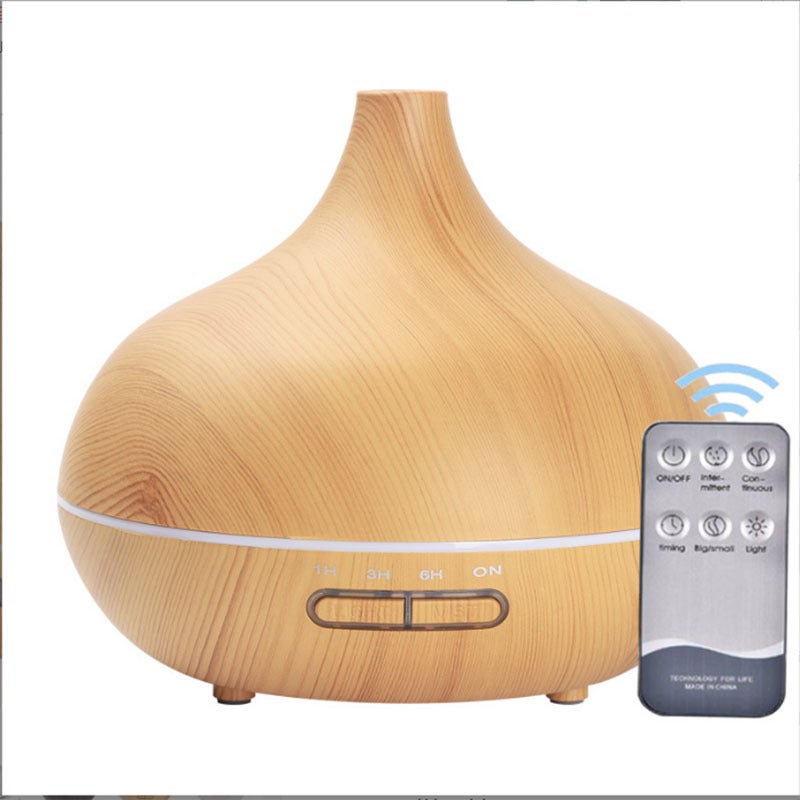 Nawilżacz ultradźwiękowy i dyfuzor aromatów o pojemności 550 ml, 3-godzinny timer, 7-kolorowa dioda LED, aromaterapia, bardzo cichy.