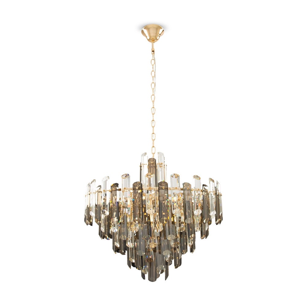 Lampa wisząca żyrandol glamour kryształ Flare Maytoni DIA200PL-08G