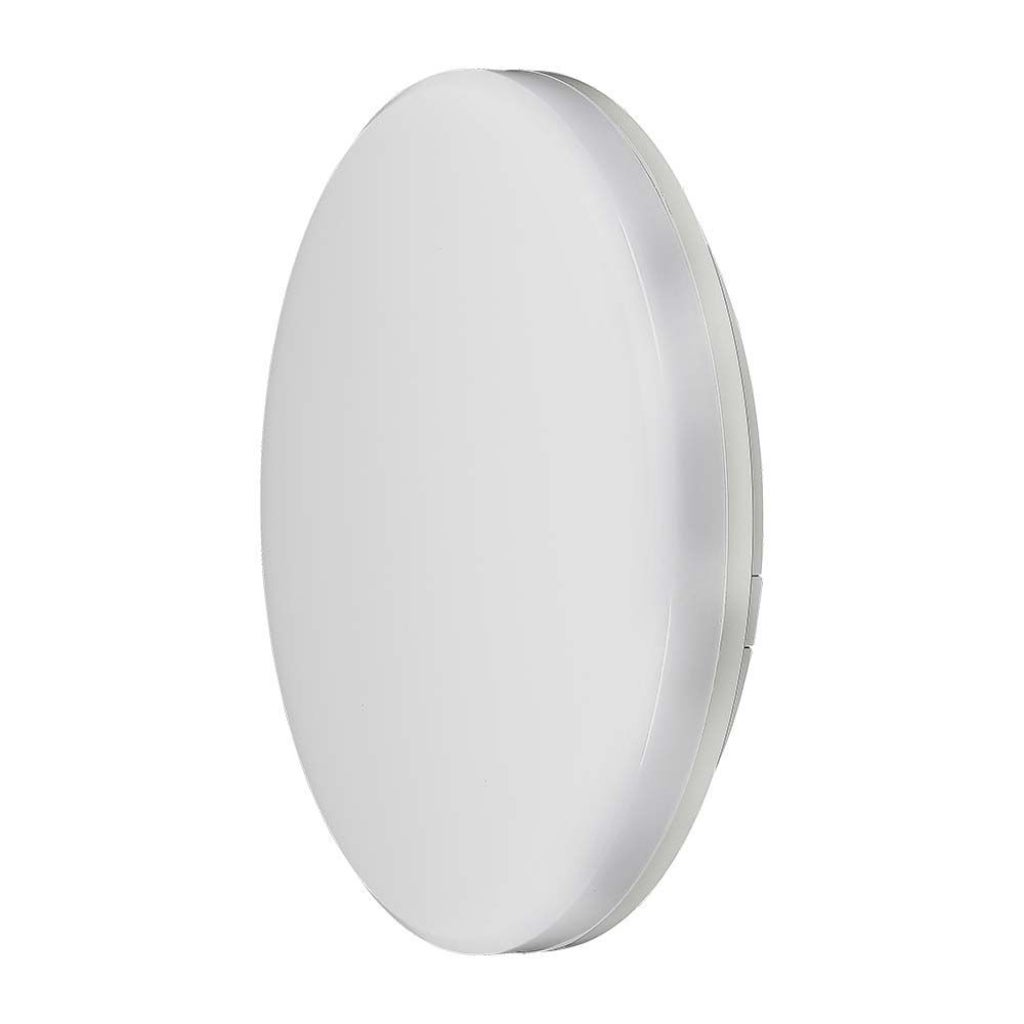 Plafon okrągły 8033 LED 15W Neutralna biel 1850lm biały wym:4x20x20cm IP44 V-TAC