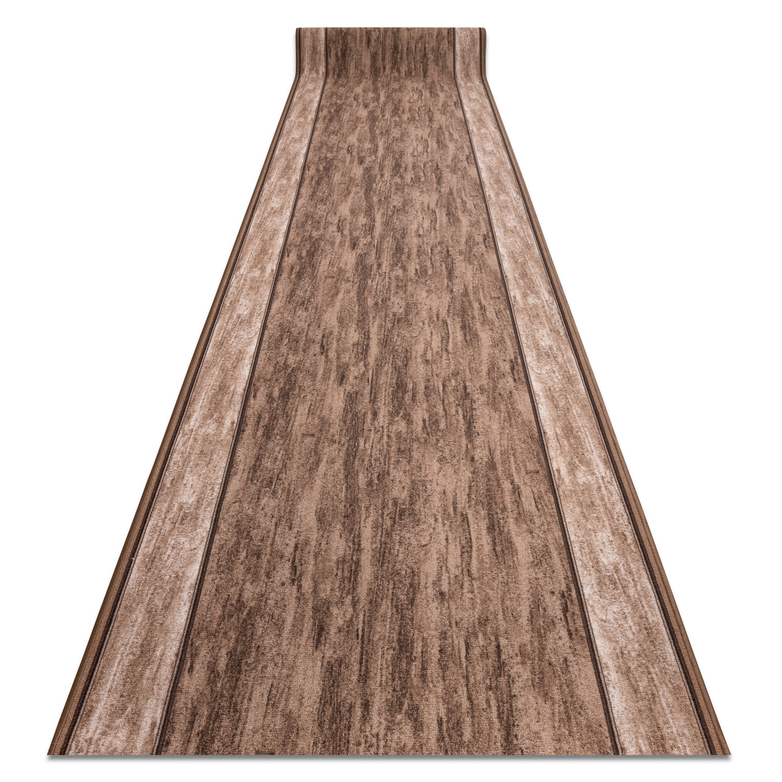 CHODNIK podgumowany RAMA brązowy 67cm 67x720 cm