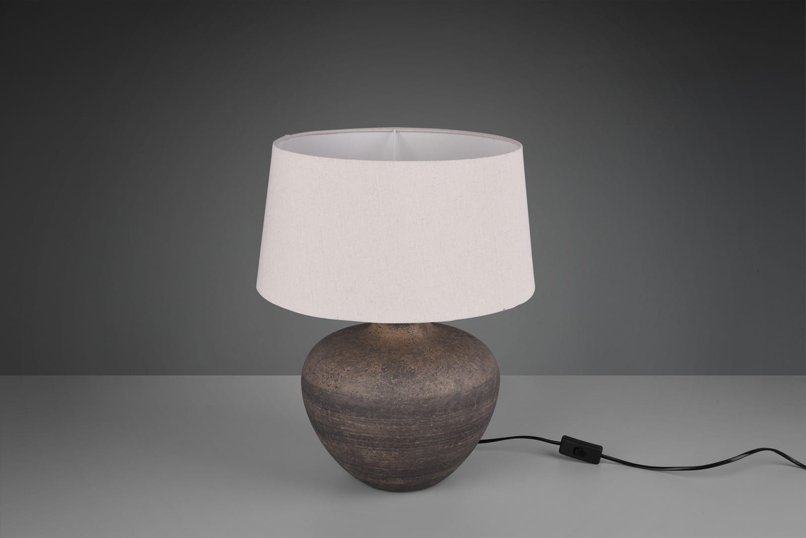Lampa stołowa LOU brązowy RL R50963844