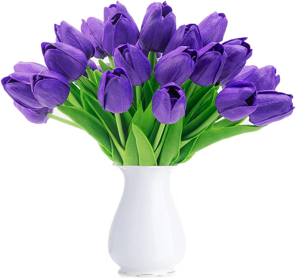 Sztuczny tulipan imitacja tulipana holenderskiego Mini tulipan wyglądzie naturalnym kwiaty sztuki dekoracji ślubnych majsterkowania przyjęć fioletowy