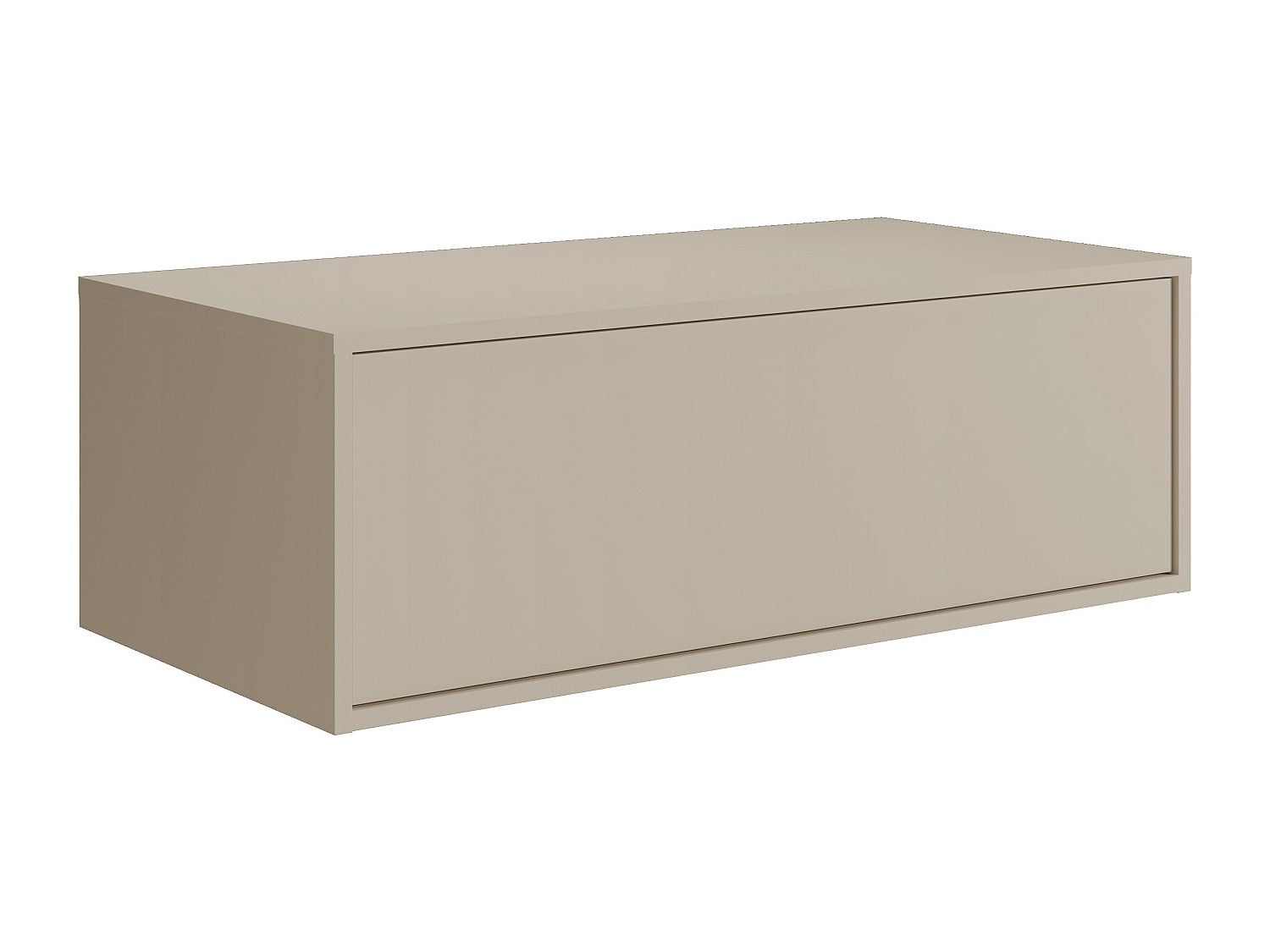 Szafka łazienkowa wisząca - Kolor beżowy - 94 cm - TEANA II
