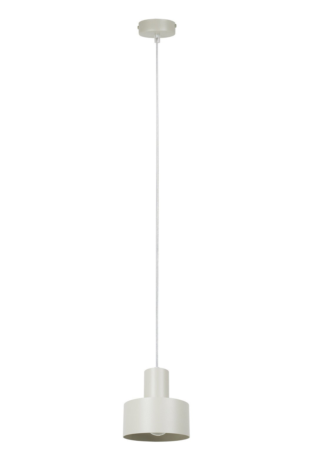 Lampa wisząca RIF jasno-szara 1 x E27 x 15W wym: 90 x 15 x 15 cm Sigma Lighting