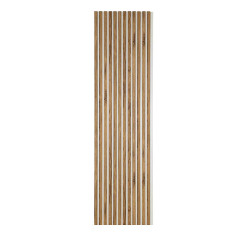 Lamele Ścienne na Białej Płycie SunWood 275x55cm Panele Dekoracyjne Dąb Catania 1 szt.