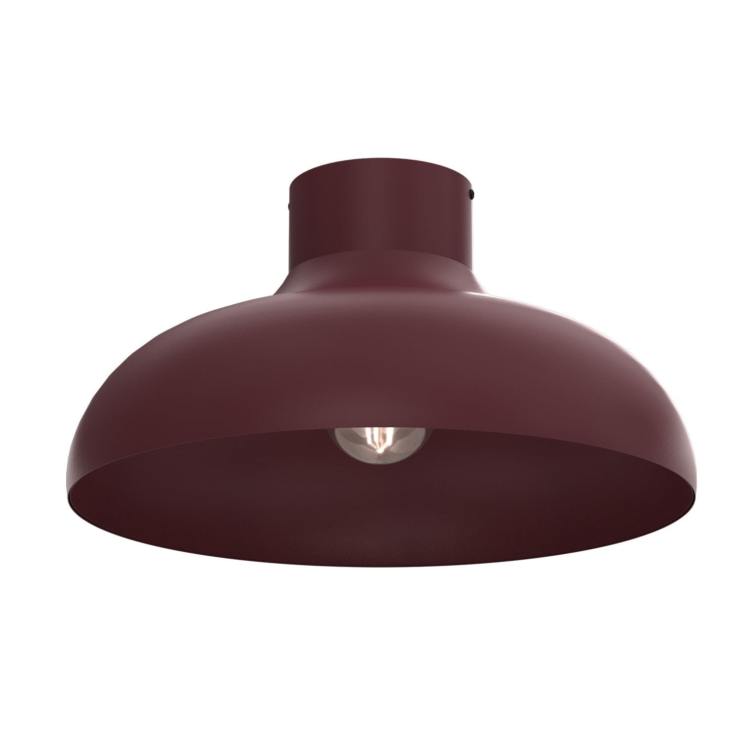 Lampa wisząca Basca czerwony 1xE27x15W metal wym:21x40x40cm IP20 Luminex