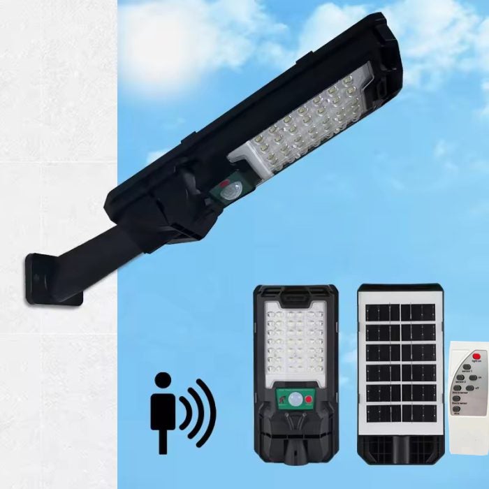 100W Solar Light Outdoor Wodoodporna 42 diody LED Solar Street Light Security Light Zmierzch do Świtu