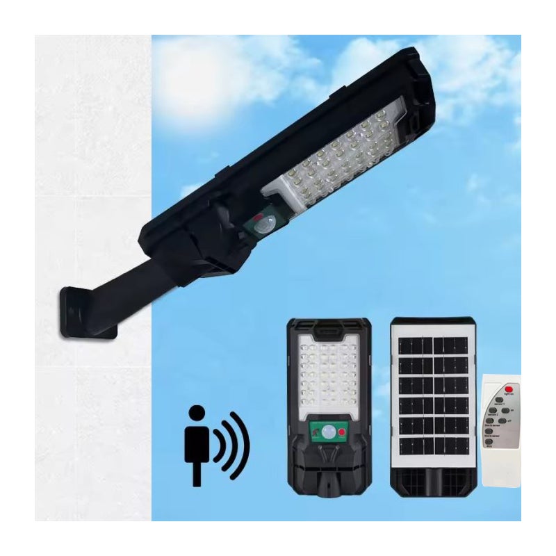 100W Solar Light Outdoor Wodoodporna 42 diody LED Solar Street Light Security Light Zmierzch do Świtu