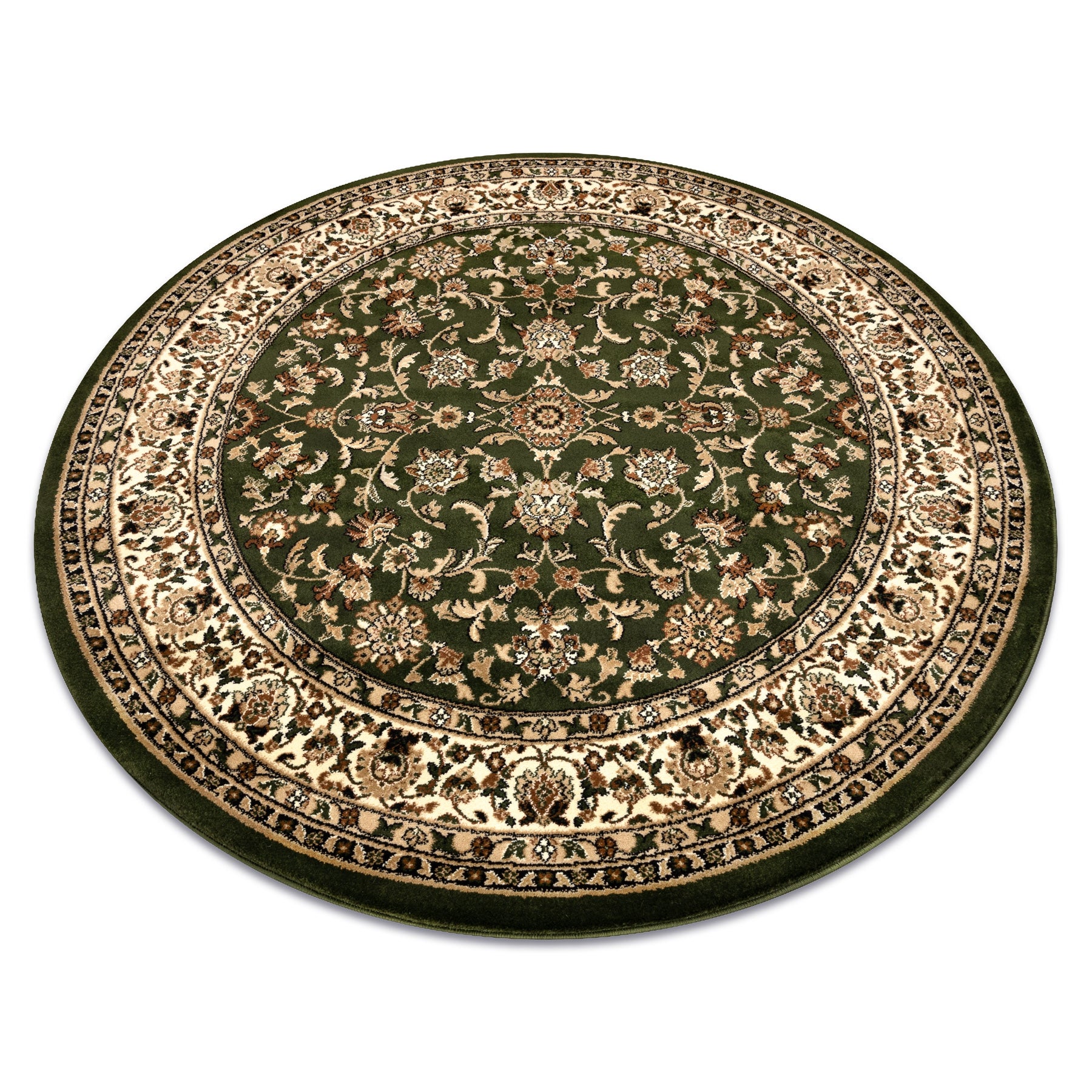 Dywan ROYAL ADR koło wzór 1745 zielony koło 120 cm
