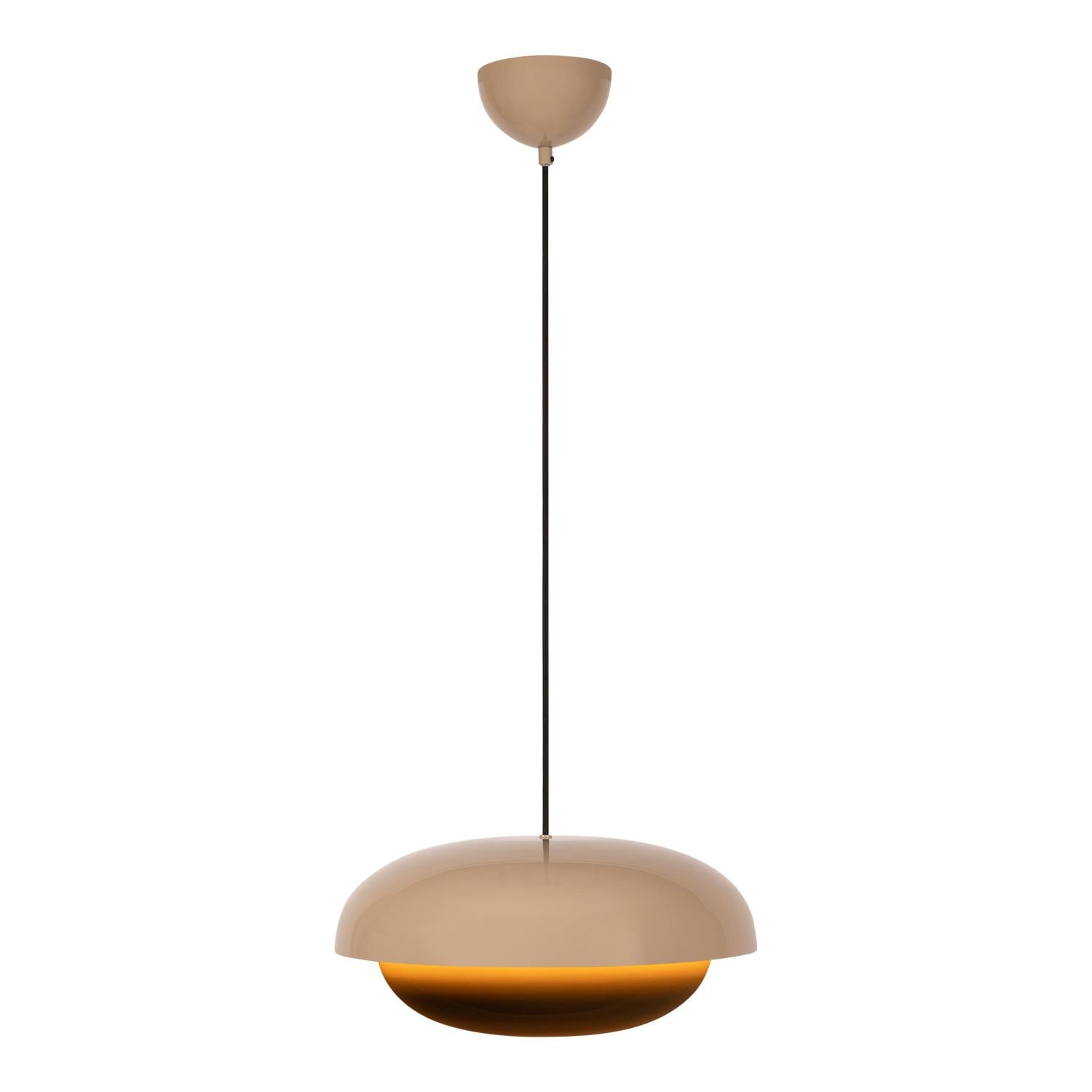 Lampa wisząca YOUNES taupe 1xE27x40W metal wym:50x40x40cm IP20 Lucide