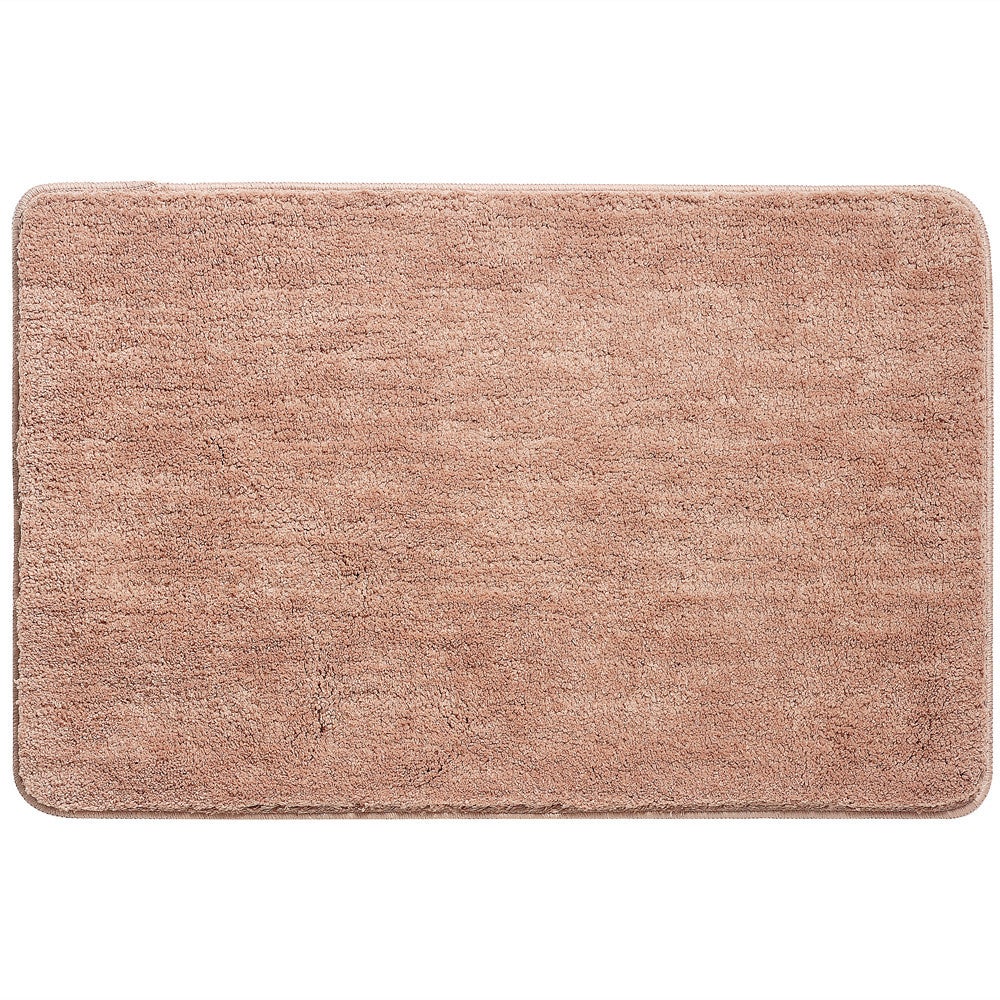Mata łazienkowa, antypoślizgowa, gruba mata łazienkowa, chłonna mata pod prysznic, ultramiękka mata podłogowa z mikrofibry, różowa, 80 x 120 cm