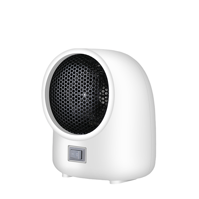 Grzejnik elektryczny, 400 W, ceramiczny termowentylator PTC z regulacją temperatury, odpowiedni do sypialni, domów i biur, biały.